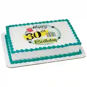 DQ 30th Birthday Ice Cream Cakes